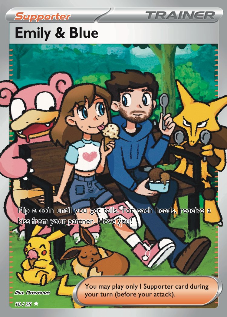 Ottertoons's tweet photo. Happy 3 year anniversary!! I will always choose you. 💙 https://t.co/4oChqK8DN8