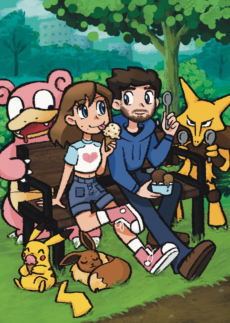 Ottertoons's tweet photo. Happy 3 year anniversary!! I will always choose you. 💙 https://t.co/4oChqK8DN8
