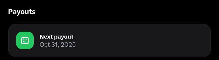 hyperkrypt's tweet image. Did X just move the creators payout to next week or it's a glitch???