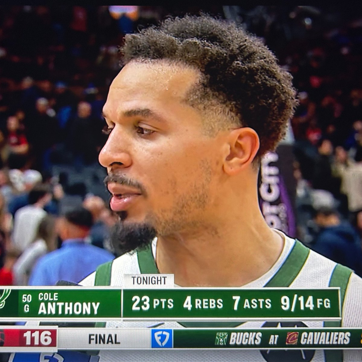 BucksRealm's tweet image. Cole Anthony on how it feels in Milwaukee:

"Feels magnificent."