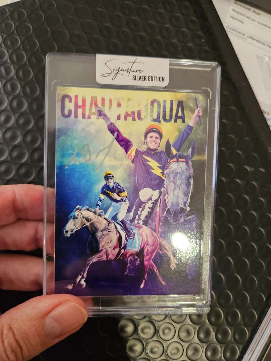 A sneaky <a href="/TommyBerry21/">Tommy Berry</a> x Chatauqua silver Auto getting packed today!