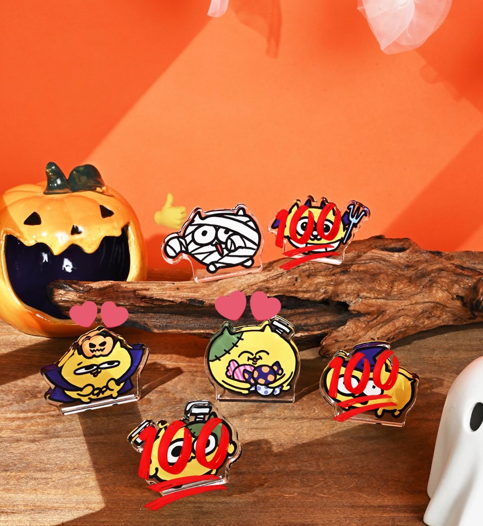 7no__pi's tweet photo. 【交換・譲渡】
うんたねこハロウィンランダムアクリルブロック

譲:ミイラor定価+送料
求:ふくよか、吸血鬼

ミイラとの交換か、買取希望です！郵送でのお取引可能な方優先しております。
お気軽にお声掛けください！
#うんたねこ
#うんたた商会
#うんた https://t.co/WQ9tvodIMl