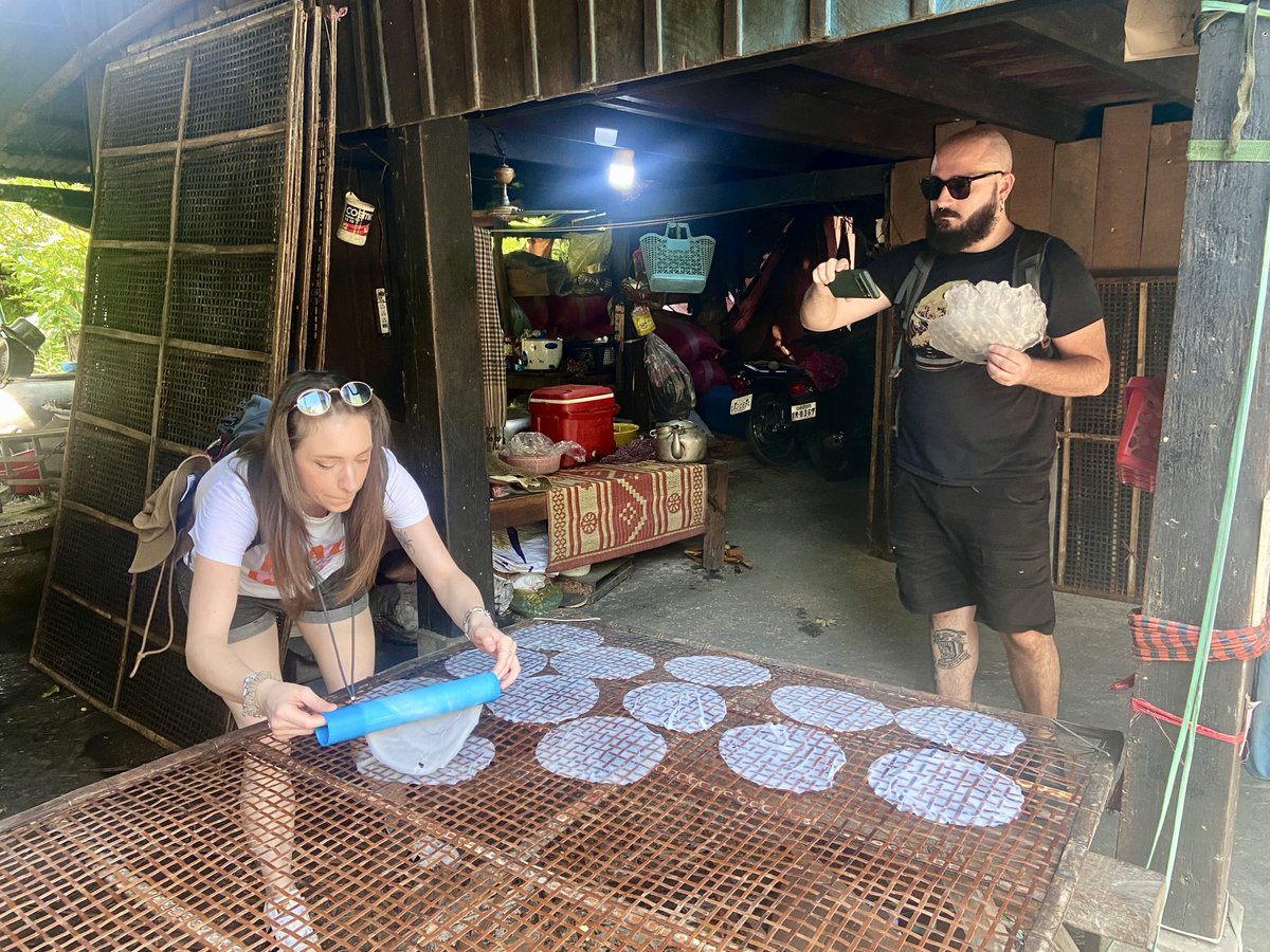 limnytravel's tweet photo. Battambang Countryside Adventure: Connect with Cambodia's Heart
Go beyond temples into rural life. Our tour offers an intimate look at family-run workshops with ancient crafts.
#Battambang #CountrysideTour #CulturalImmersion #SupportLocal https://t.co/VFURwcE4fG