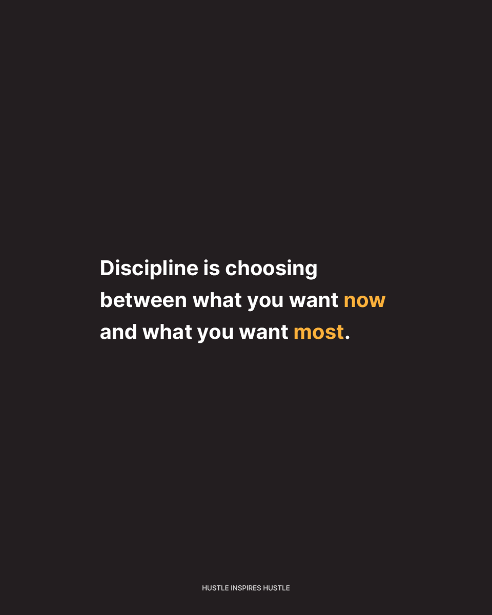 The person you'll be in five years is being created by the decisions you make today. 

Choose wisely.

Send this to someone who needs to hear it.

#HustleInspiresHustle #entrepreneurship #dailyquotes #quotestoinspire #businessmotivation #motivationalpage #entrepreneurshipquotes
