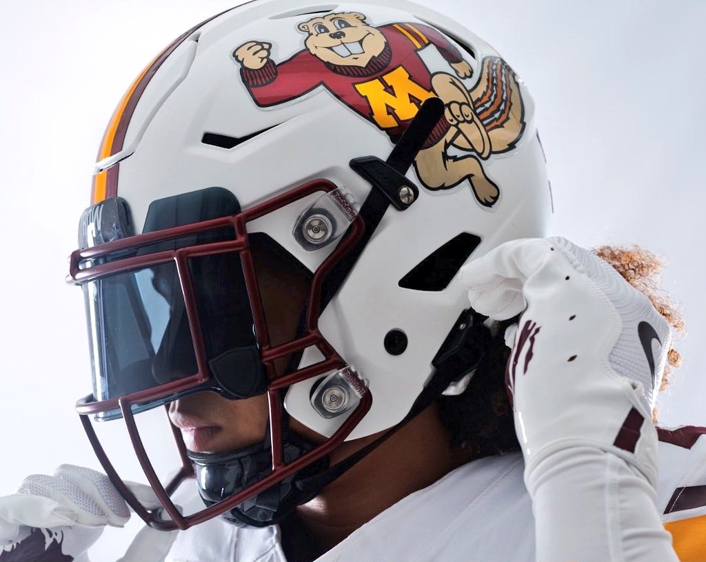 Minnesota helmets this week.