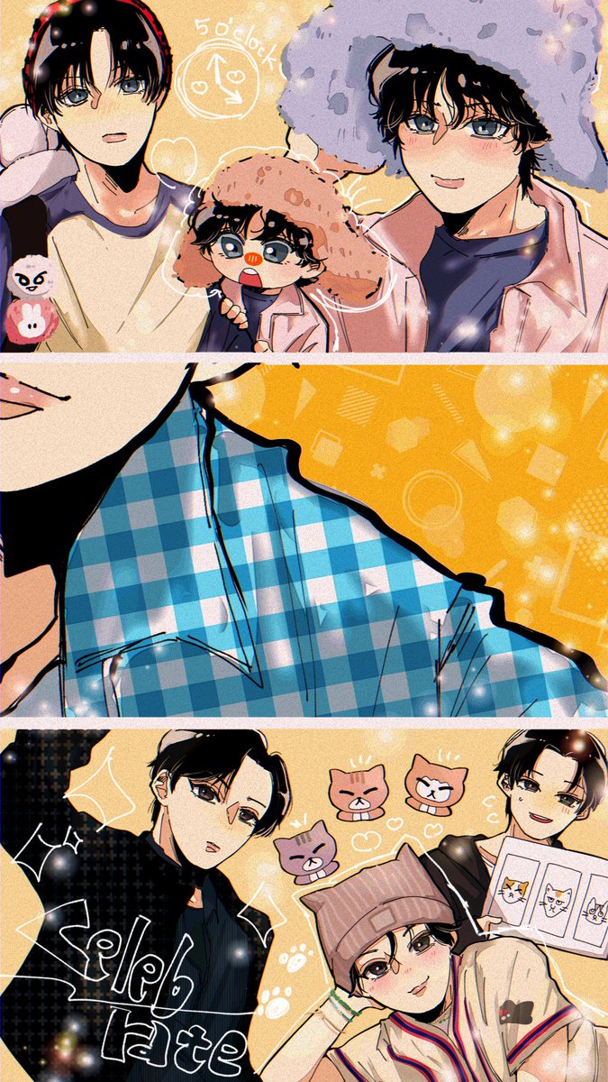 おめでとう 長生きしよう🐰🐱💛

#PoetryInMotionLeeKnow
#하이하이_오늘은_리노_생일
#HappyLeeKnowDay