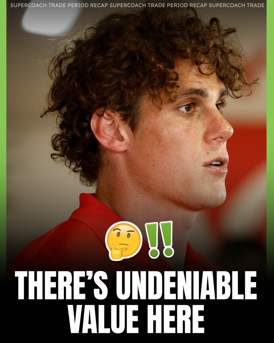 codeaflau's tweet image. ‼️ Bold SuperCoach move?

SuperCoach trade period verdicts ▶️ bit.ly/47sN2Uo