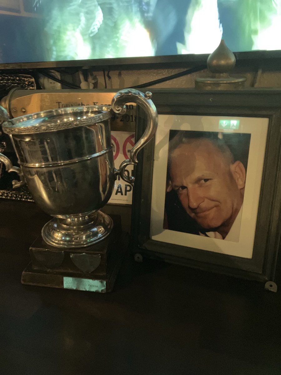 10 years nearly to the day our most famous “blow in” brought this cup back to town against the odds. Backs to the wall, down 5 points to 0 tonight after 19 minutes, against a formidable opponent it’s back again. 💪🇳🇬🇳🇬. A mixture of young and old. Fair play lads. Up The Doheny’s