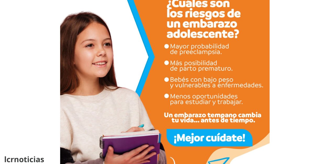 Esto te interesa El embarazo en la adolescencia: consecuencias y decisión clave; 
Las consecuencias del embarazo adolescente son graves y requieren elecciones cruciales para el futuro de la joven madre. 
lcrnoticias.com/el-embarazo-en…
lcrnoticias.com/el-embarazo-en…