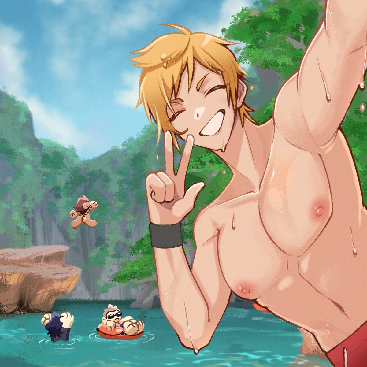 Big day for the best boy living his best life :D

#FFXV #HBDPrompto