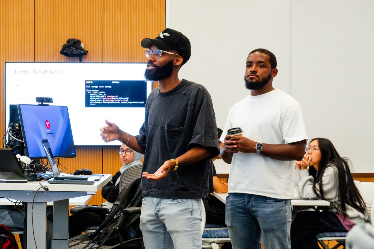 codeherk's tweet image. My brother Stephen @Segfaultpng & I had the pleasure of running an API Development workshop at @TempleUniv’s Annual Hackathon, OwlHacks. @csttemple!
#computerscience #softwareengineer #coding #blackintech #workshop #python