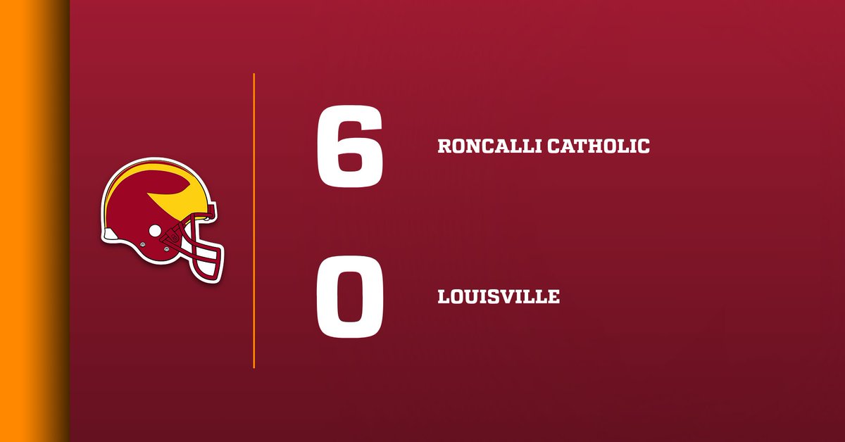 Roncalli Catholic Football tweet media