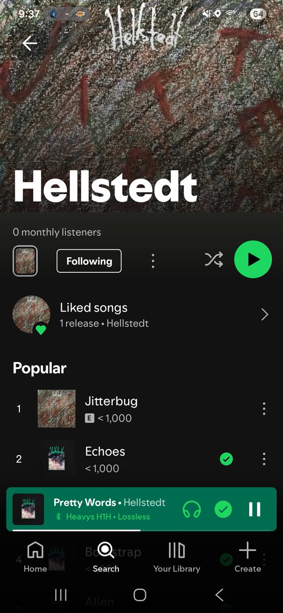 This Swedish band is amazing. But no monthly listeners.