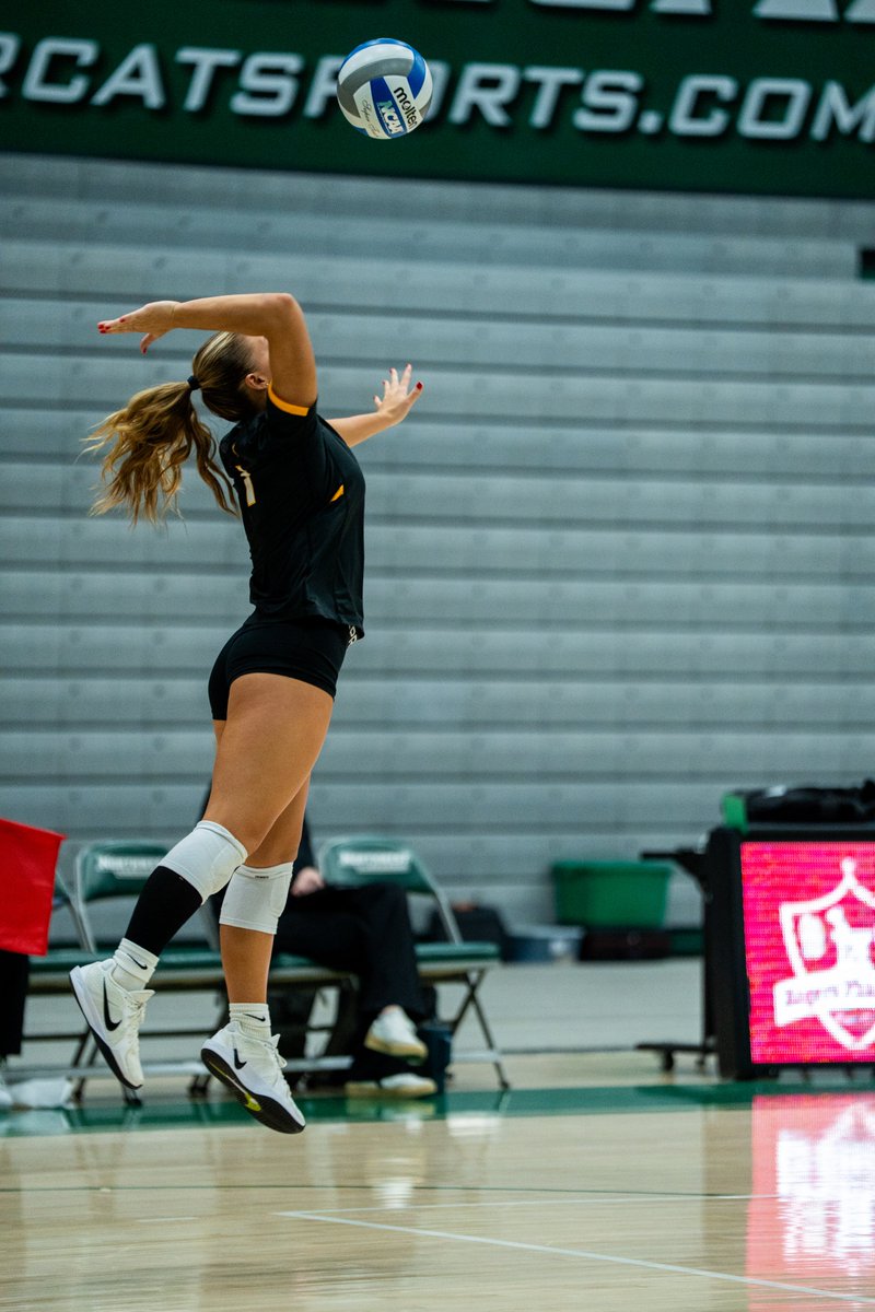 Seven straight! 🏐

No. 24 Griffon Volleyball takes down the Bearcats in straight sets to complete the season sweep!

📰 - bit.ly/4hr7pVn

#BlackisGold🔔| #FightOn50