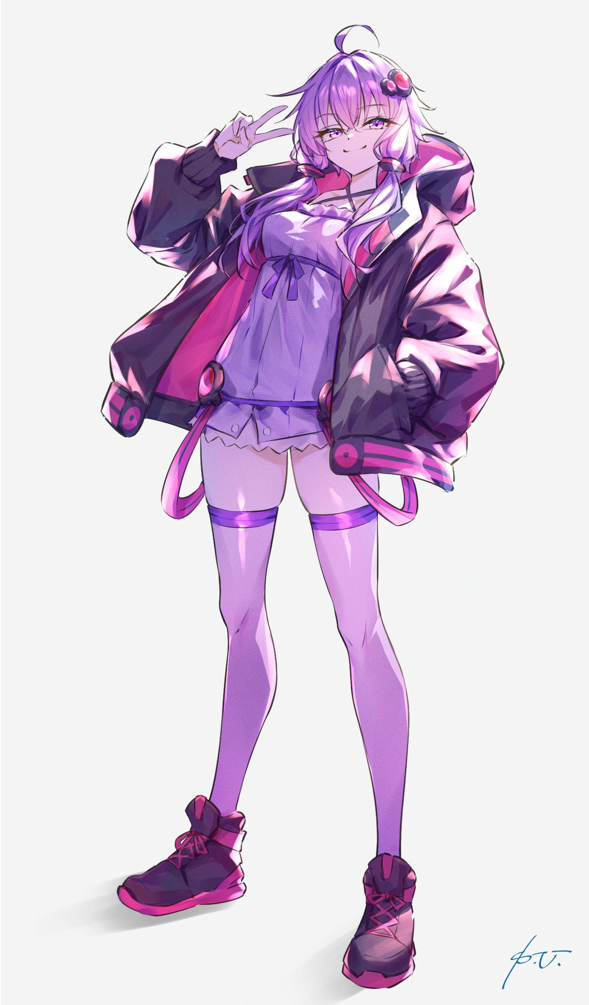 KUONN_S в X: „RT @Shiraiwa_Usagi: ゆかりんぴーす #結月ゆかり