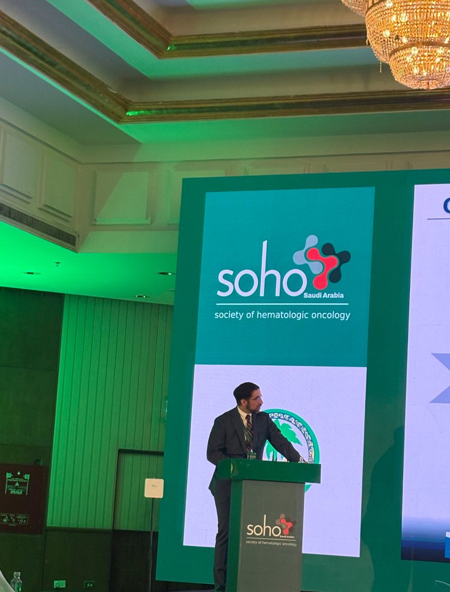 Honored to give two talks in the Myeloma session at #SOHOKSA! Huge thanks to our KSA Hematology/BMT colleagues for the warm welcome and collaboration. Kudos to the organizing comiittee for an outstandingly organized conference! First time in Riyadh—won’t be the last! 🌟🙌🇸🇦