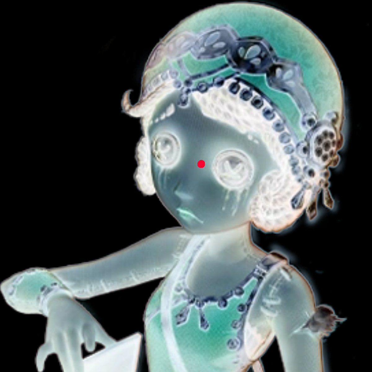 margieriita's tweet photo. If youare ever lonely... Look at the red dot in this image for 30 seconds... then blink while looking at the wall.. margie will be there with you❤️ https://t.co/8puUtfNord