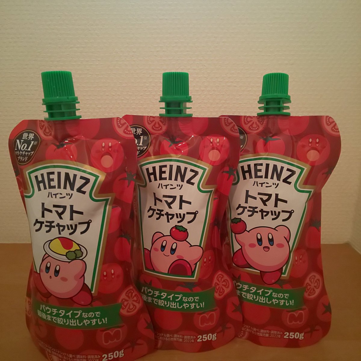 Non_key_JW's tweet photo. キャラに釣られてケチャップ3本

開封時 派手に飛び散り 大惨事

そういえば昔、整形外科医に
「あなたの握力は男性並みだねぇ」って
驚かれたのを思い出した
・・・
そういう事かぁ(´- `*)察し

カービィカフェ行きたい🤭

#カービィカフェ https://t.co/KMbFqNyiXy