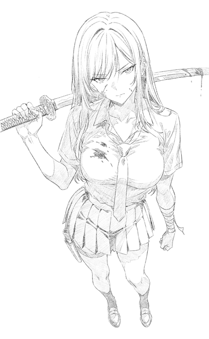 むちむち以外も描けるんだ 