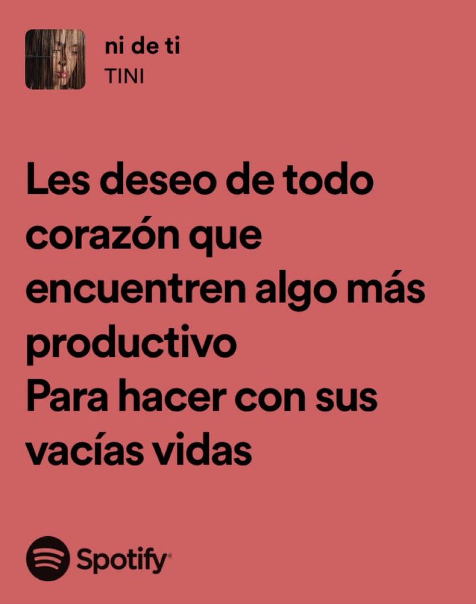 para los "periodistas" q se cuelgan de tini por 1 minuto de fama
