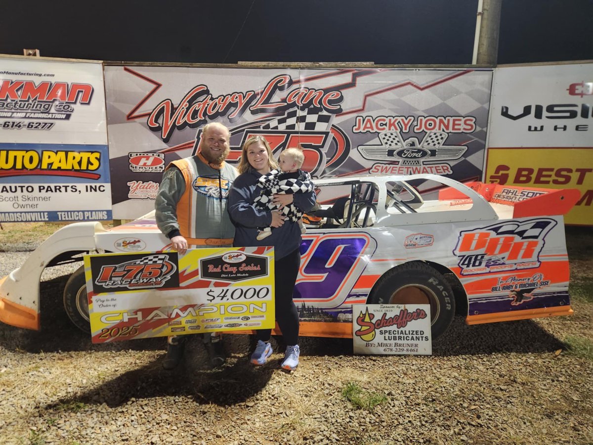Shaun Sise is the 2025 <a href="/SchaefferOil/">Schaeffer Oil</a> by Mike Bruner Red Clay 602 Late Model Series Champion! Congratulations to the entire #59 team 🏆