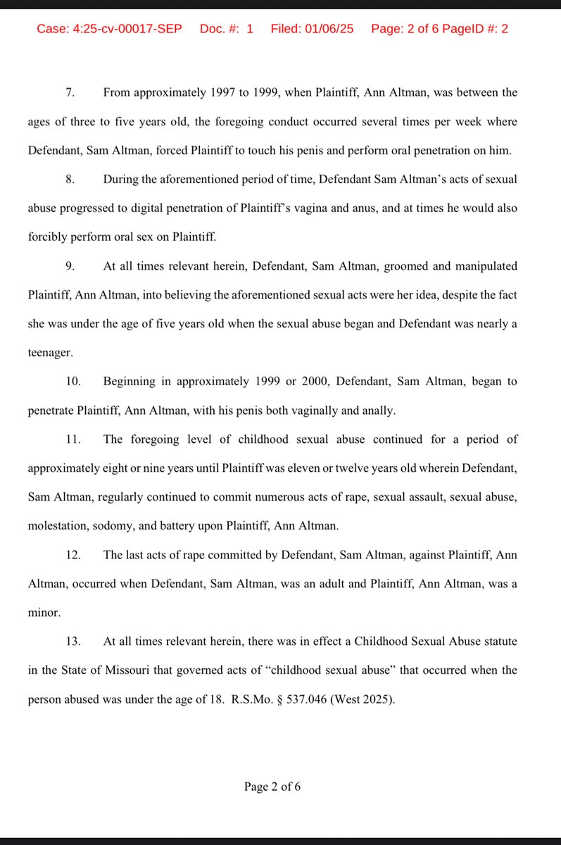 <a href="/sama/">Sam Altman</a> Good luck burying what you did to your sister.