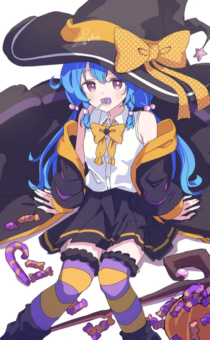 ハロウィン魔女っ娘