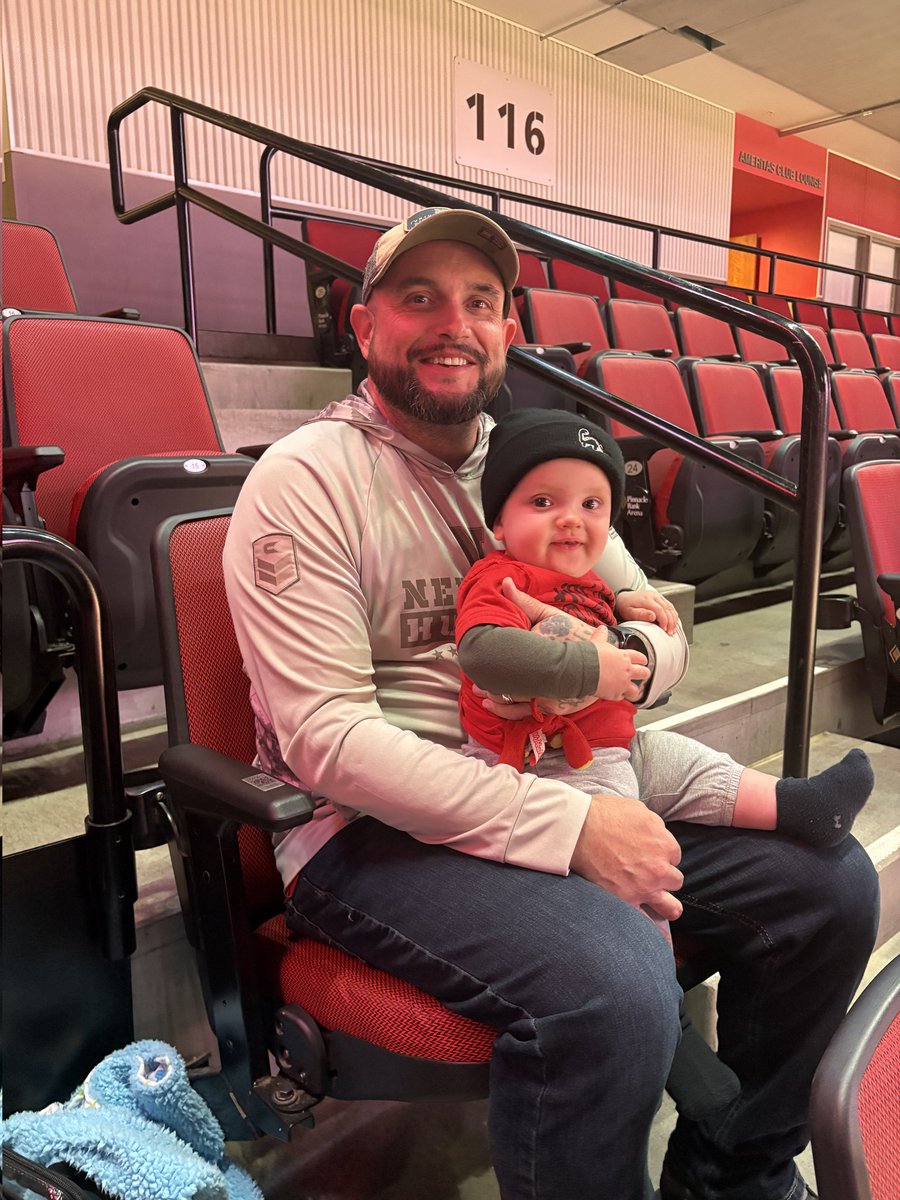 RealWainwright1's tweet photo. Little Man's first Husker game. GBR

#Huskers https://t.co/SXdOA7v6wW