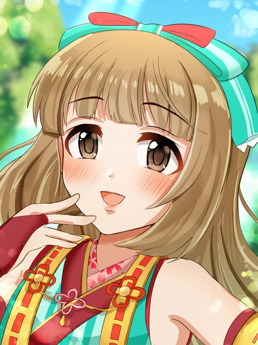 顔頑張って描くシリーズ_よしのん #依田芳乃