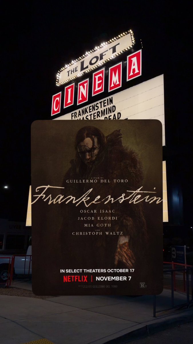 arod800's tweet image. #NW Frankenstein (2025)