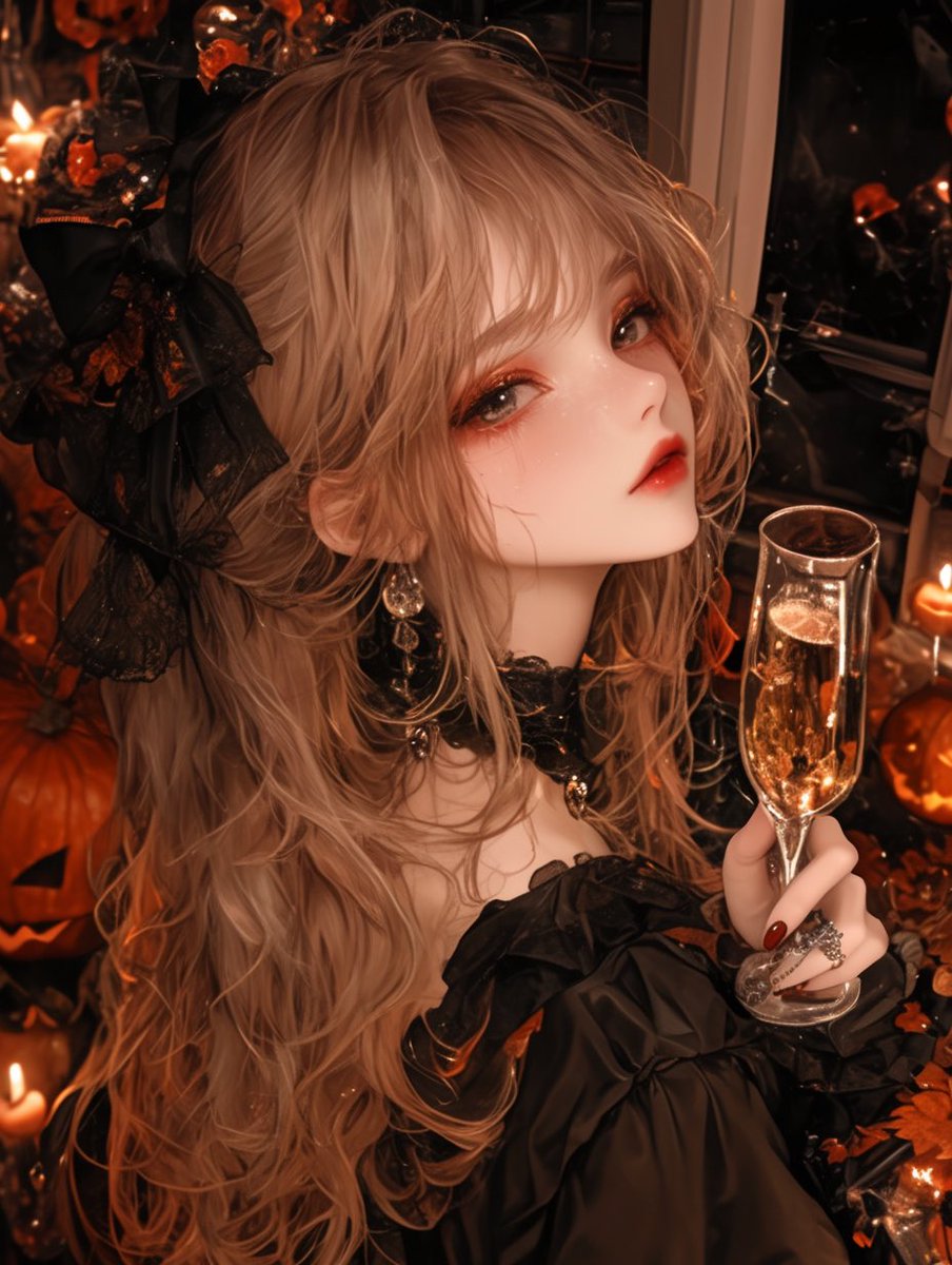 ももさん、はじめまして♫
素敵な企画参加させていただきます✨

#AIハロウィンアート祭

ハロウィンパーティ始めましょ🎃