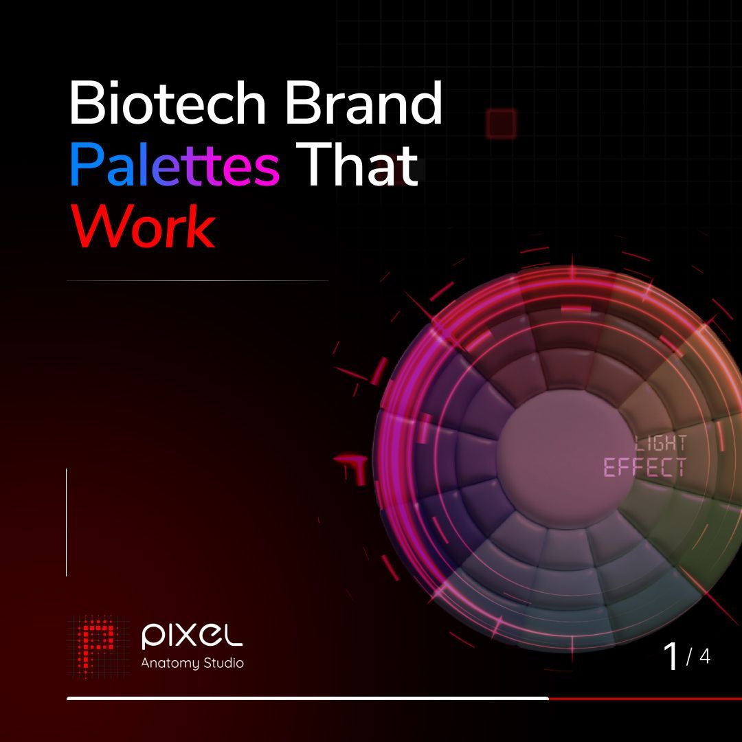 pixelsanatomy's tweet image. Colors speak before words do.
🔵 Trust
 🟢 Health
 🟣 Innovation

The right palette can make your biotech brand feel credible, modern, or bold.
 Here are 3 palettes that actually work 👉

#BiotechDesign #Branding