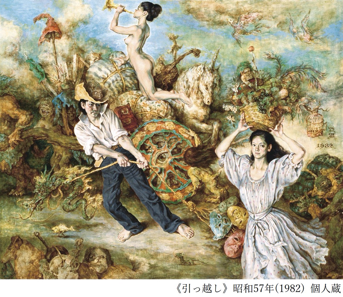 ◤牧野邦夫展会場紹介 第3章②◢ 昭和53年、牧野の前に現れたのが