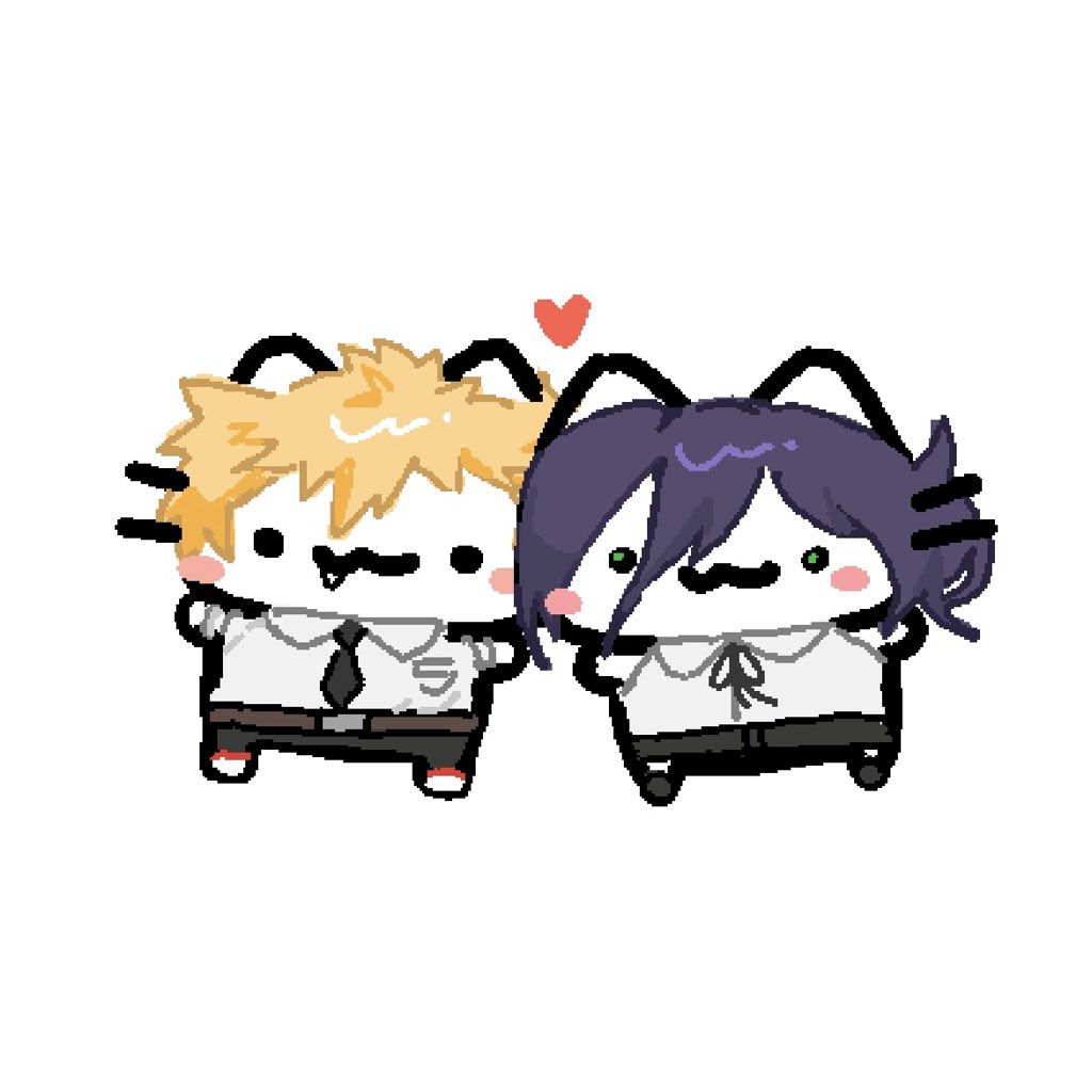 BasiilLeaf's tweet image. drew them togethe-