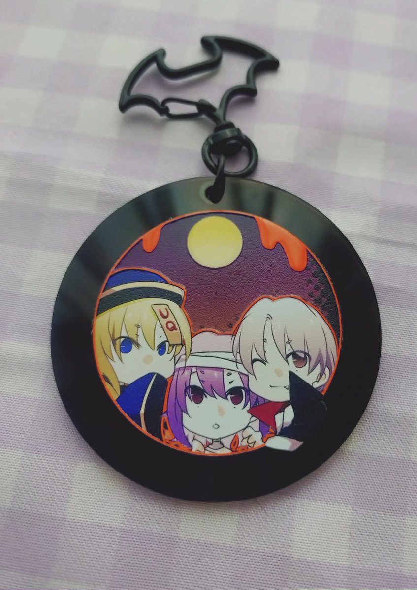 アクキーきた！
印刷綺麗で嬉しい🥰
Yousei印刷様（<a href="/yousei_info/">Yousei印刷</a>）にお願いしました、ありがとうございます！