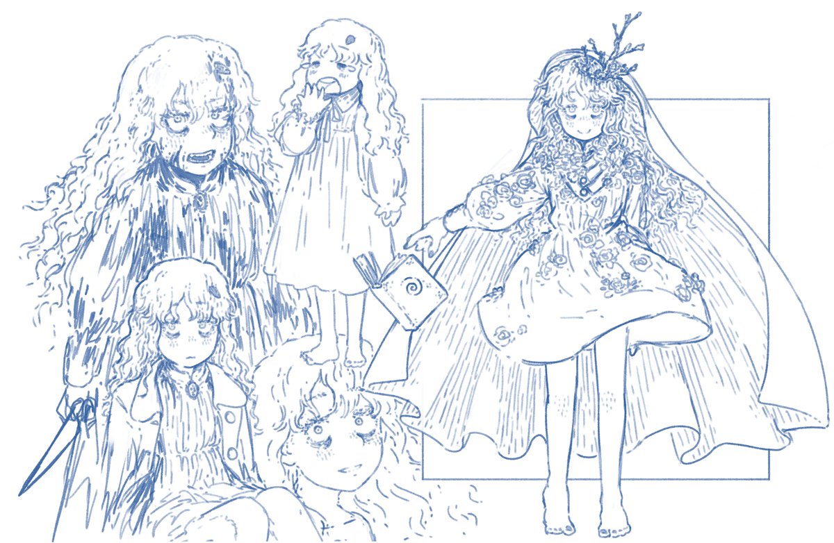 various lavinia sketches