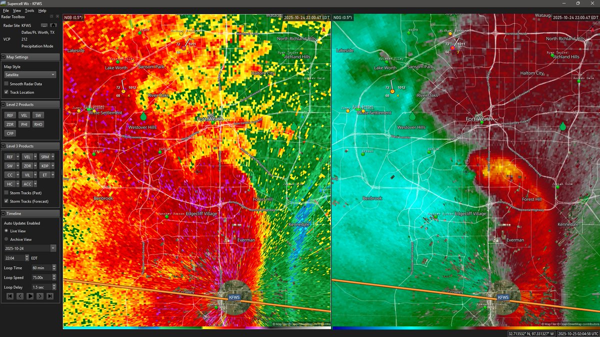 SuperCellzWX's tweet image. probably one of the more insane scans of an embedded cell in a line, wow