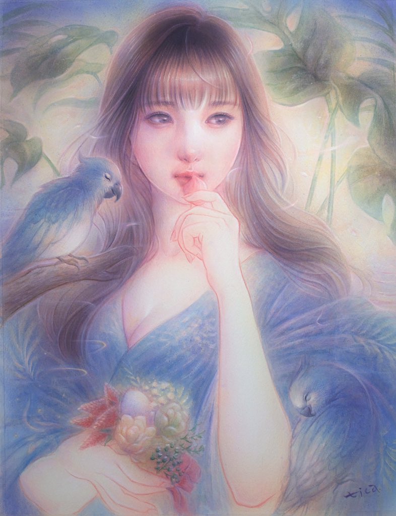 外田 千賀🦄10/24〜11/7 REIJINSHA GALLERY「30の顔」 (@tica_sotoda