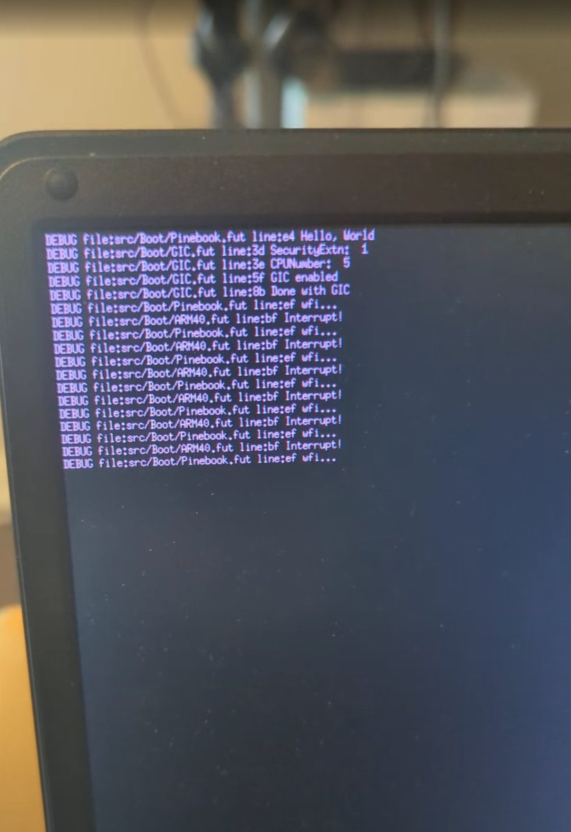 danielcdev's tweet image. Collection of random photos I've taken during my time doing from-scratch OS rockchip development for FUTO: