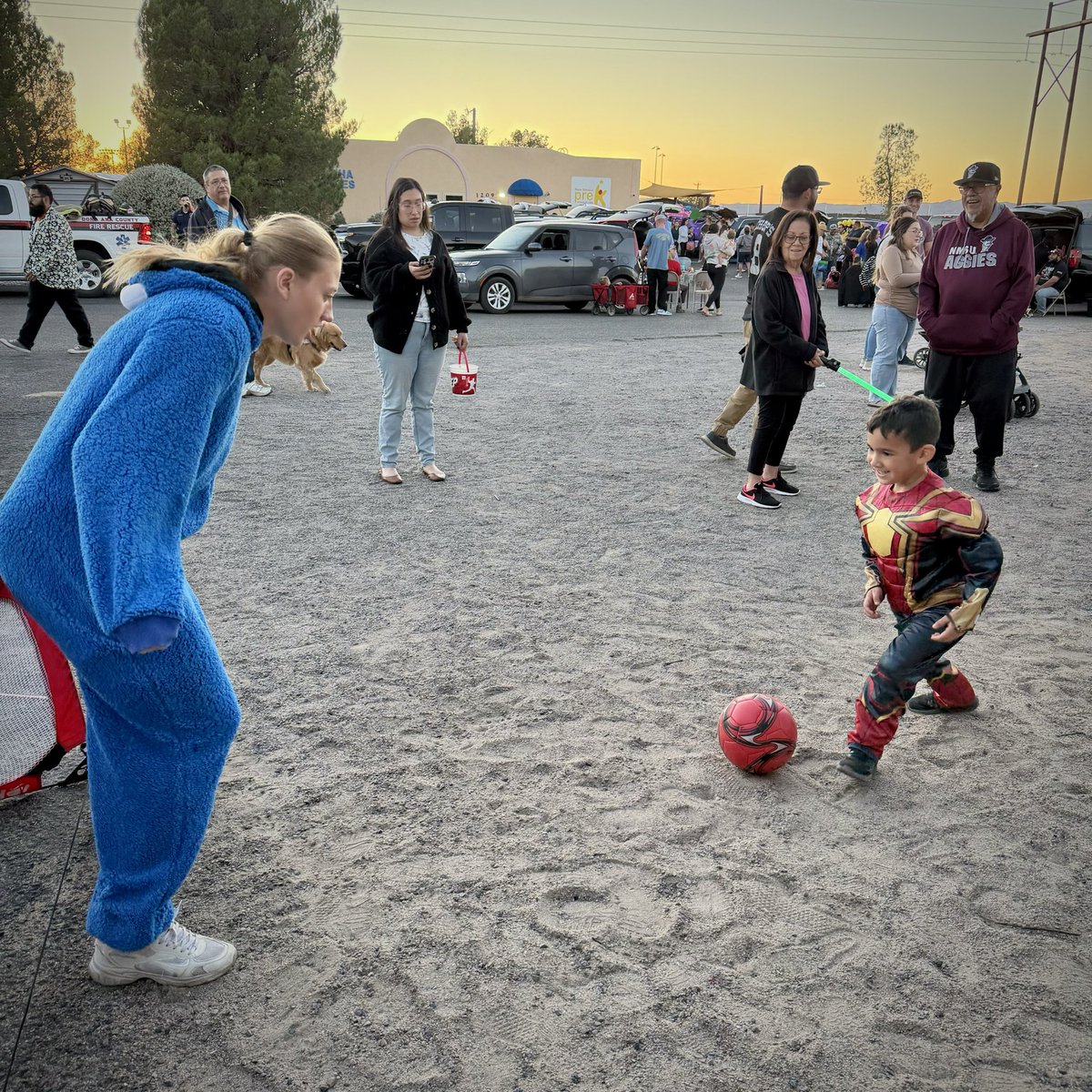 Had a blast hanging out and dressing up with our community at Alpha School’s Trunk-or-Treat! 🍬

#AggieUp