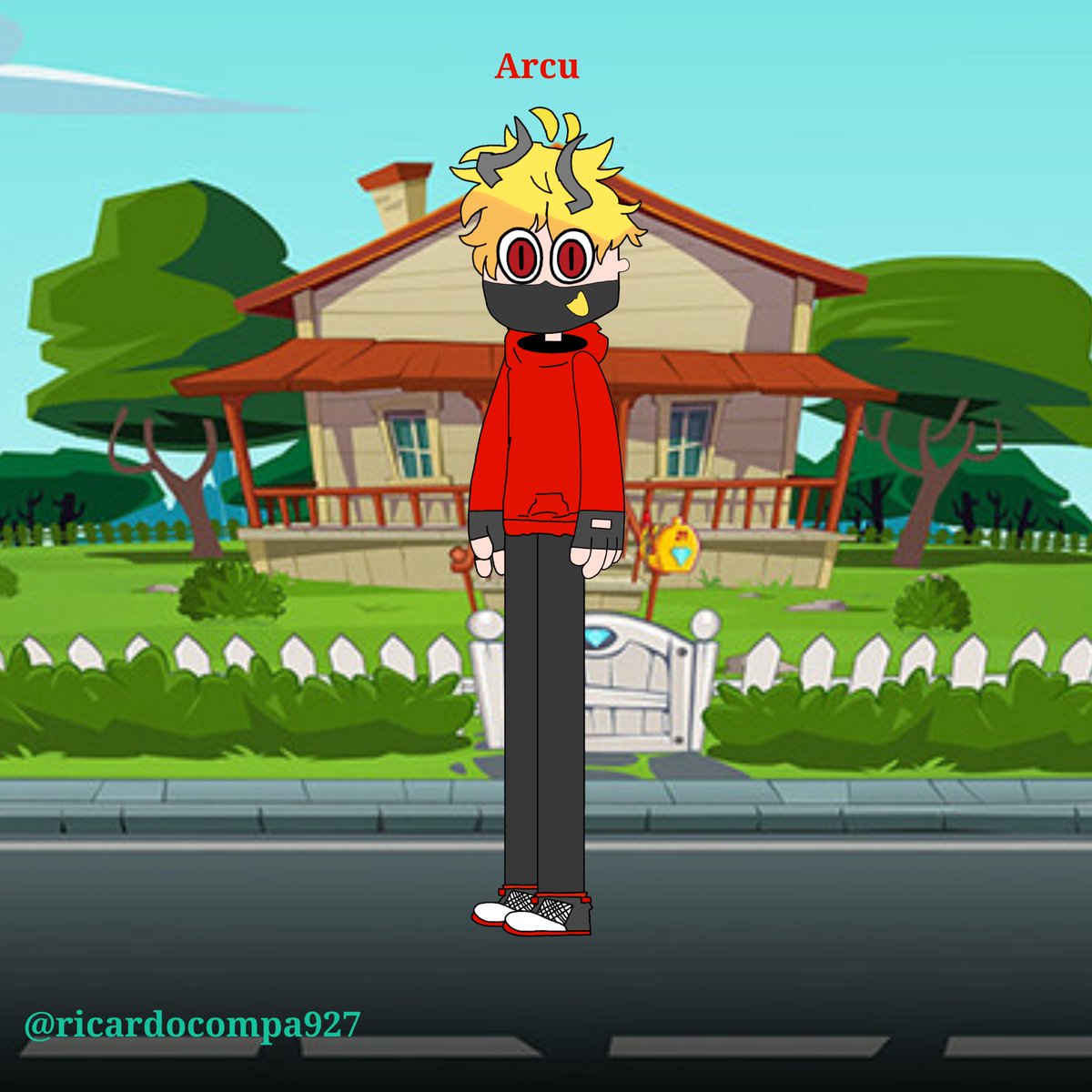 El regalo es para arcu #lpdm  <a href="/Arcustiano34/">(Arcu-kun34) ✨💙🐉💕💜💘❤️‍🩹</a> el novio de harmonía muchas felicidades arcu para tu novia harmonía aunque eres fan de anime amigo te lo regalo mi dibujo para ti bro tu artista favorito Ricardo Compa Educativo 🫡