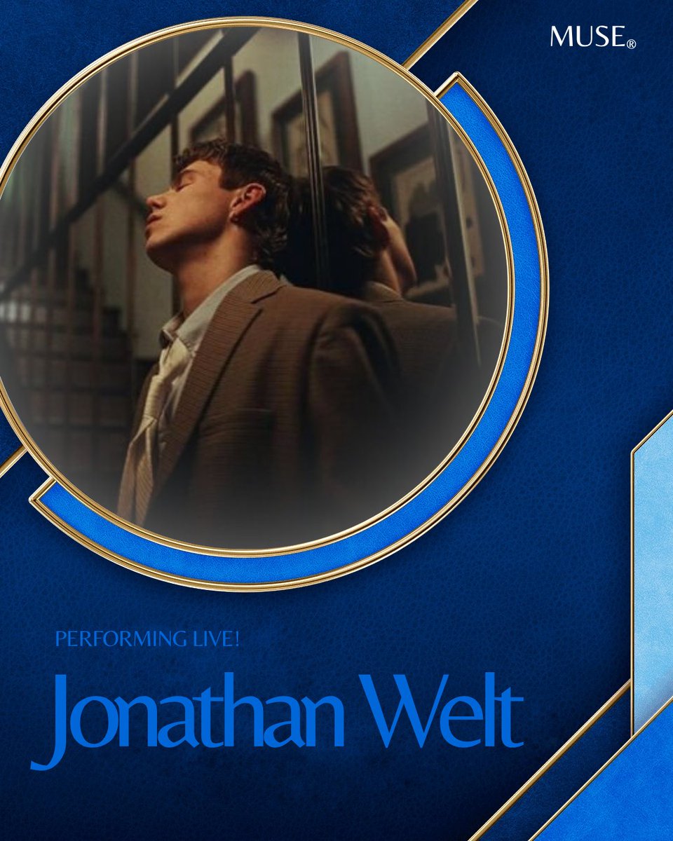 — Jonathan Welt é confirmado como um dos performers da primeira edição do #MUSEAwardsMWR!