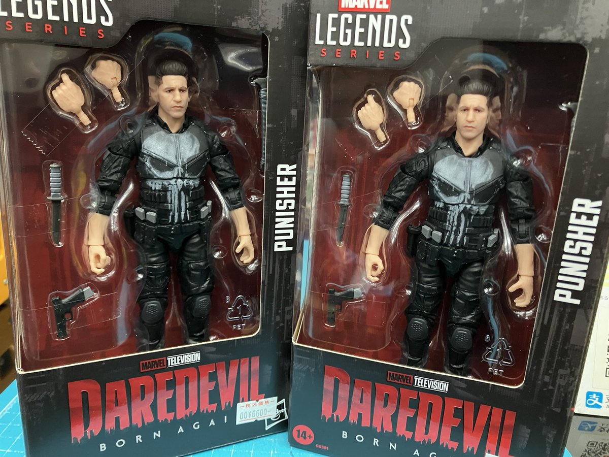 マーベルレジェンド デアデビル＆パニッシャー ボーンアゲイン 未開封