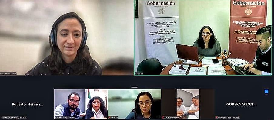 arturomedinap's tweet image. ¡La Agenda Nacional de #DDHH 🇲🇽 sigue avanzando!

Agradecemos el compromiso de las secretarías de Gobierno, de Seguridad, fiscalías locales, equipos de derechos humanos y comisiones de búsqueda estatales en #BajaCaliforniaSur #Campeche #Chiapas #Chihuahua #Coahuila #NuevoLeón…