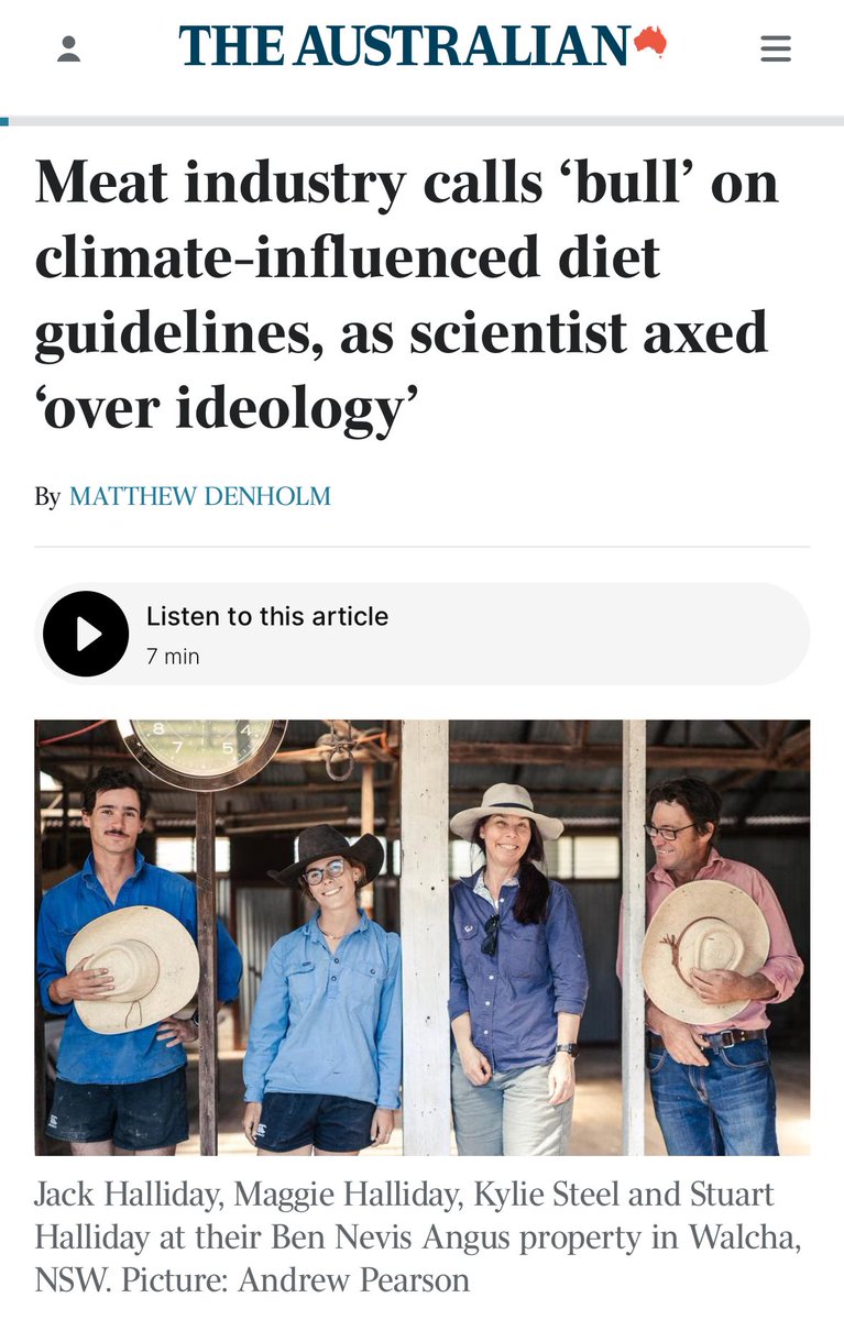 Sustainability shouldn’t be considered within the Aus Dietary Guidelines review. 

Particularly when methods that underpin emissions calculations relating to livestock grossly overestimate its impact.

Enough with ideology influencing what people eat.