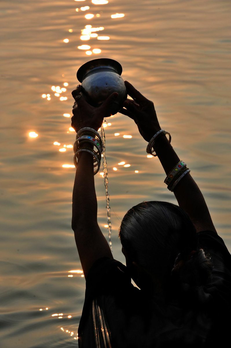 We are Biharis - We worship the setting sun

A gesture of gratitude for all that exists, living and nonliving, nourished by the eternal source of energy, the Sun.

With humility and thankfulness, we pray to Sun God to rise again, and bring light, warmth, and life to the world