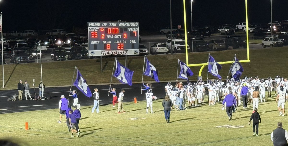 RazorbacksA's tweet image. And that our Razorback friends, is the ballgame!! 
Razorbacks take down the Warriors in an exciting 35-7 WIN!!

#RelentlessPursuit
#TheFunIsInTheWinning