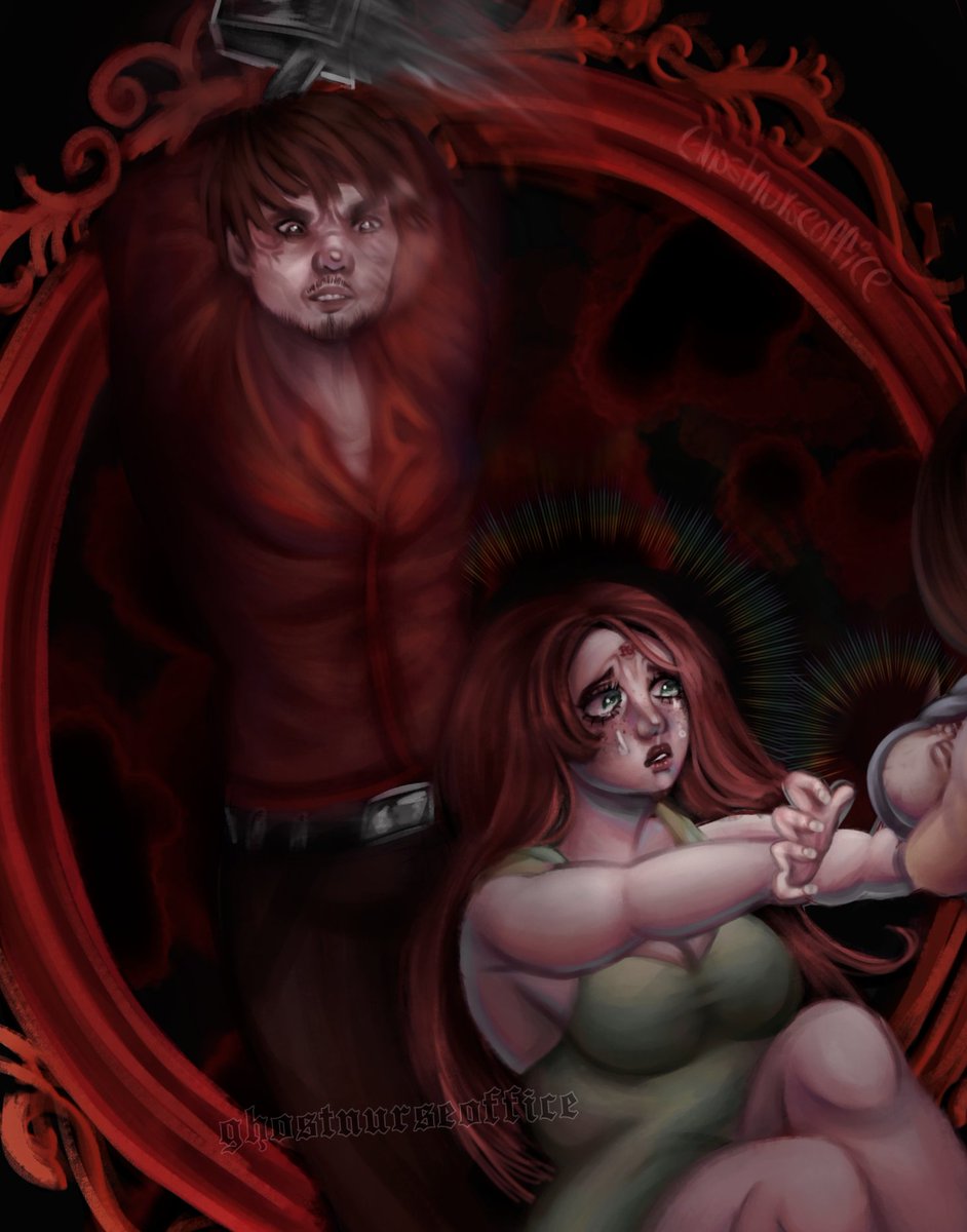 ghostnursy's tweet photo. Cadáver exquisito fanart https://t.co/YVBeQART8l