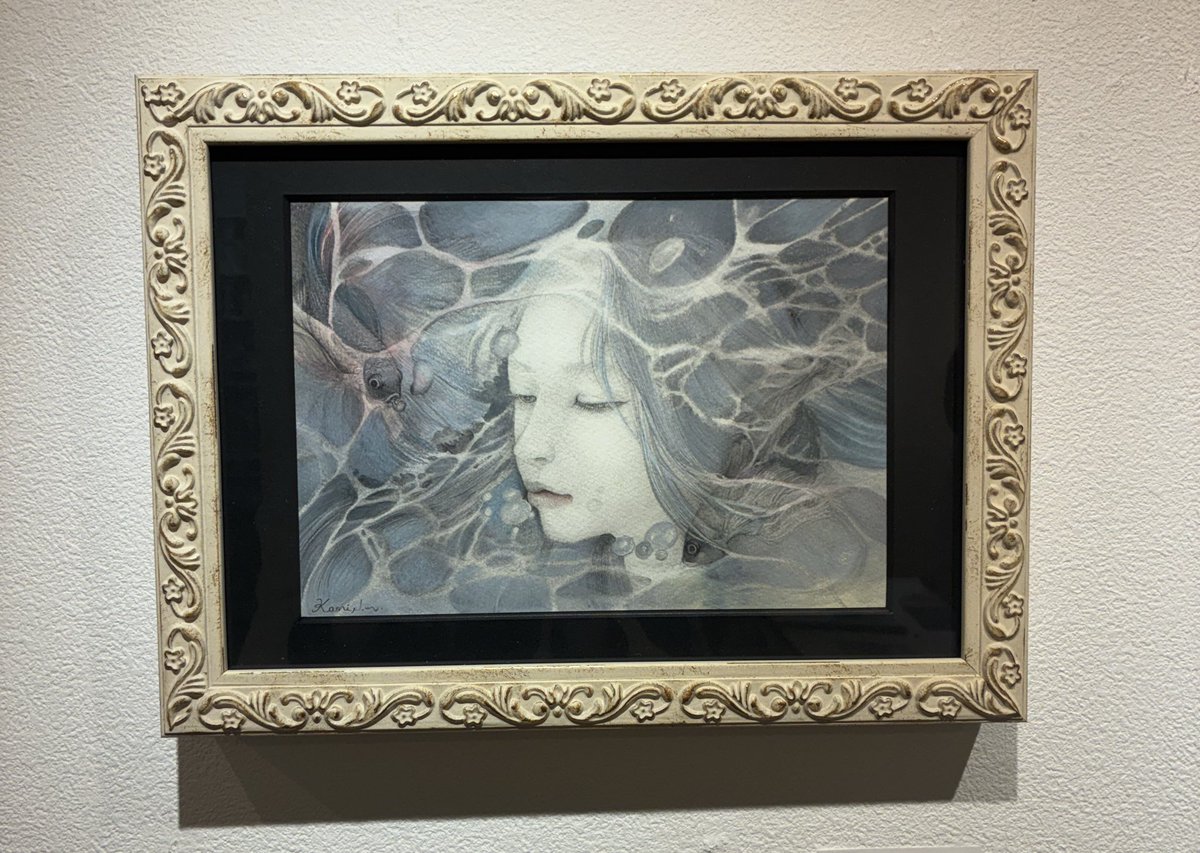 本日は１２時半過ぎくらいから在廊いたします。

個展もいよいよ明日までとなっております⭐️

よろしくお願いいたします✨