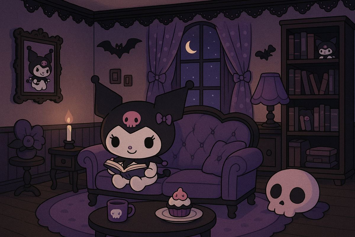 sanriodailys's tweet image. 🦇🕯️🌙